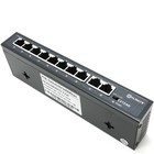 Dslrkit 250m 10 Ports 8 Poe Switch Injector Power Over Ethernet No Power Adapter