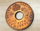 1952 British East Africa 5 Cents