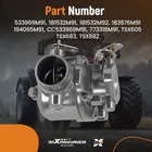 Carburetor Carb Kit For Massey Ferguson Tractor To35 Mf35 F40 Mh50 Mf50 Mf135