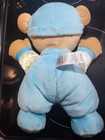 Fisher Price baby s 1st First Bear blue Rattle 10  Plush stuffed Animal cleaned 