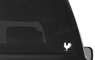 Rooster Chicken Vinyl Decal Car Window Laptop Sticker