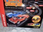 Auto World Country Charger Chase Slot Car Set 14ft Track Dodge Charger Shelby