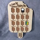Custom Disney Pin Board - Ice Cream Bars Series 1 - Fits Entire Set 