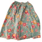 Reyn Spooner Vintage 100  Cotton Vibrant Blue Midi Skirt   Women   s Medium