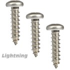 Sheet Metal Screws Pan Head Square Drive Stainless Steel  10 X 1-1 4  Qty 5000