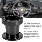 Steering Wheel Hub Spacer 3inch Universal Car Aluminium Steering Wheel Hub Sp   