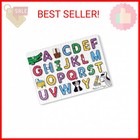 Melissa   Doug Lift   See Alphabet Wooden Peg Puzzle  26 Pcs  - Fsc Certified