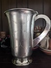 Stunning Dungapur Sterling Bhatter Silver Pitcher 1 Of A Kind Handmade 382 Grams