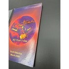 Santana All That I Am South America 2006 Tour Itinerary Book Rare Memorabilia