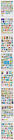1958 - 1988 Korea Collection Used Few Mint H On 30 Page Album