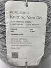 Purl Soho 100  Merino Wool Knitting Yarn Dk Light Worstedthunder Cloud 2187 Yd