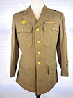 Wwii Us Army 43rd Division And 6th Army Patches Service Jacket - Named