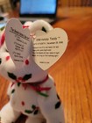 Ty Beanie Baby 1998 Holiday Christmas  holly  Teddy  tags