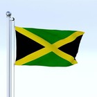 Jamaica Large Flag 5x3ft Caribbean Nation Carnival Cricket Football Support
