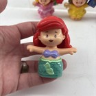 Fisher Price Little People Disney Princess Action Lot Of 7 Cinderella Belle