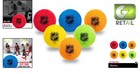 Franklin Sports Mini Soft Foam Hockey Balls - Set Of 6 Assorted Colors