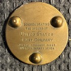 1927 United States Trust Company Opening Commemorative Medal Newark Nj Banking