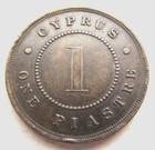 Cyprus Km3 2  One Piastre 1886 Nice Ef Condition 
