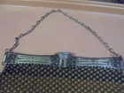 Vintage 1930 s-1940 s Granny Purse Fancy Silver
