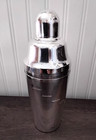 Vintage Rare 1930 s Napier Rotating Recipe Cocktail Shaker  excellent Condition 