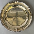 Hallmarked Duran Silver Tray Large 13  Dia