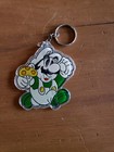 Luigi Keychain Nintendo Vintage Super Mario Bros Fire Flower