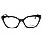 Guess Women s Eyeglasses Shiny Black Acetate Cat Eye Full Rim Frame Gu50111 001