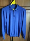 Men Billionaire Sweater Navy Cotton 38   M   46