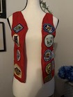 80s 90s Boy Scout Cub Scout Vest With Patches Vintage Bsa Costume Uniform