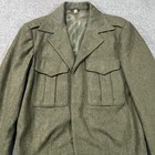Vintage Usmc Wool Ike Jacket Korean vietnam War Era Size 34  leclark  Name