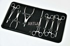 Premium German Set Of 7 Body Piercing Instruments Kit Tools Pennington Forceps 