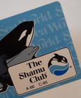 The Shamu Club Sea World Of California Membership Discount Card 1993 A-86 C-85