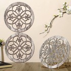 3 Pieces Rustic Wall Decor Farmhouse Wall Art Decor Wood Hanging