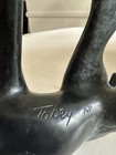 Gene   Rebecca Tobey Bronze Horse Sculpture A p   rare Vintage