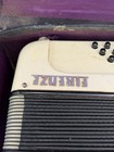 Vintage Firenze Accordion Made In Italy In Case Rare  - As Is - Plays - Read