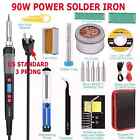 90w Electric Soldering Iron Welding Gun Tool Kit Solder Wire Desoldering Pump