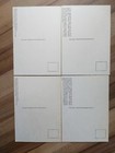 Vintage Phq 17  Post Office Picture Card Stamp 8 1976 Set Of 4 British Tradition