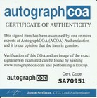 Lily James Signed Photo   2  Also Acoa Certified