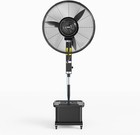 26   Industrial Misting Fan W 11gal Water Tank  3 Speeds   Ajustable Mist Value