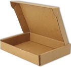 6x4x1 Inches Small Shipping Boxes Set 30 Or 50 Brown Mailer Corrugated Cardboard