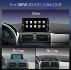 Premium Qled 4g Lte Bmw X3 2004-2010 Android Auto apple Carplay Car Stereo Swc