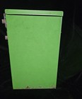 Vintage Metal Green Parts Organizer Craft Storage Box Mcm Container 25 Drawers 