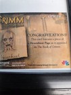 Grimm Tv Show  Piece Of A Hexenbiest Page W authentication