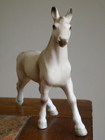 Read   Vtg Porcelain Horse Standing Figurine Numbered   Stamped Japan  5  X 5 