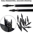 100 Grain Archery Arrow Field Points Field Tips High Precision 100 Grain Field P