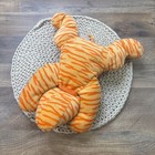 Ty Pillow Pals Orange Purr The Tiger Plush 14    Vintage Stuffed Animal 1996