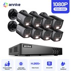 Annke 1080p Color Night Security Camera System 8ch 3k Lite Dvr Outdoor Ai Cctv
