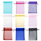 5 x7  100 200pcs Organza Wedding Party Gift Bags Candy Jewelry Sheer Pouches Set