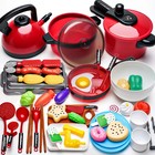 47pcs Kids Pretend Play Cooking Set     High Detail Kitchen Toy For Ages 3   5