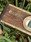 Vintage Stanley 2    Brass Bound Mason   s Level 42-321 - Double Plumb